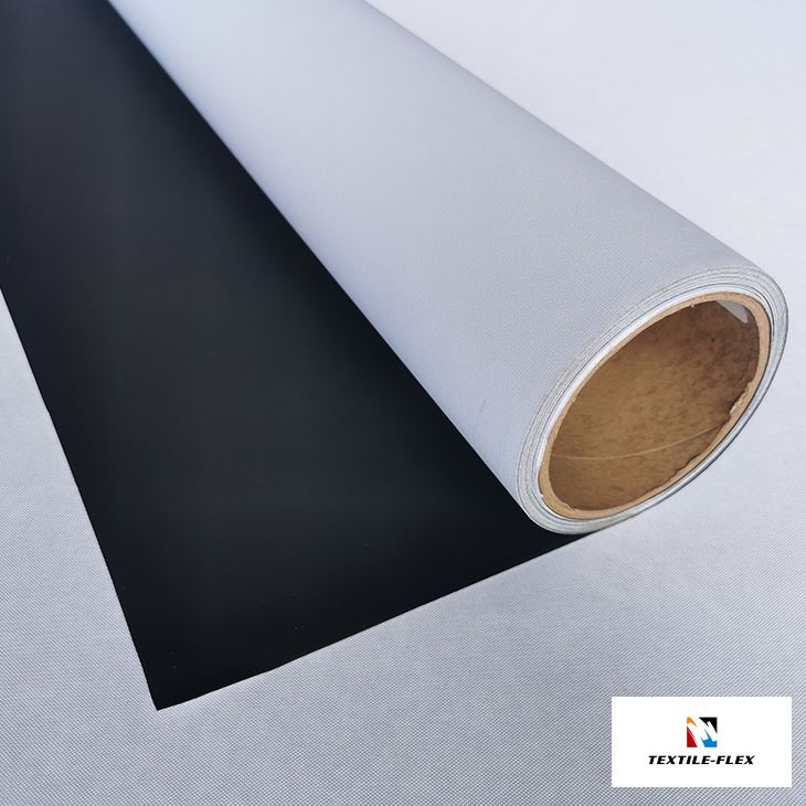 Dye Sublimation Black Back Backdrop Fabric